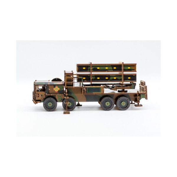 Дерев'яний 3D конструктор "ЗРК Patriot" Арт-25220, 220 деталей                                                                (Арт-25220)