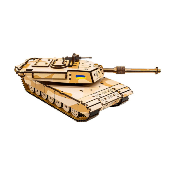 Дерев'яний 3D конструктор "Абрамс" Puz-26917, 187 деталей                  (Puz-26917)
