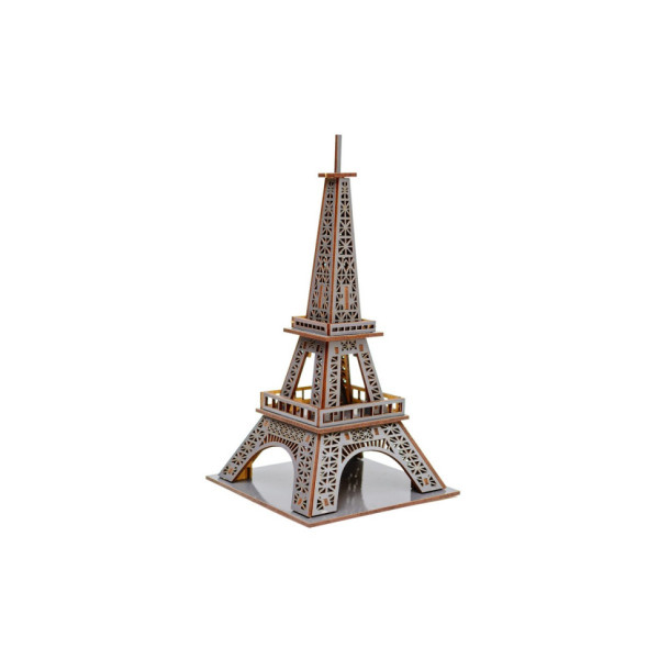 Дерев'яний 3D конструктор "Ейфелева вежа" Puz-00925, 58 деталей                                                            (Puz-00925)