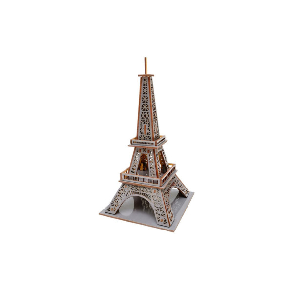 Дерев'яний 3D конструктор "Ейфелева вежа" Puz-00925, 58 деталей                                                            (Puz-00925)