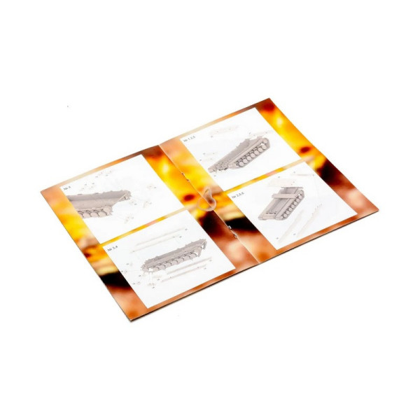 Дерев'яний 3D конструктор "Абрамс" Puz-00939, 187 деталей (Puz-00939)