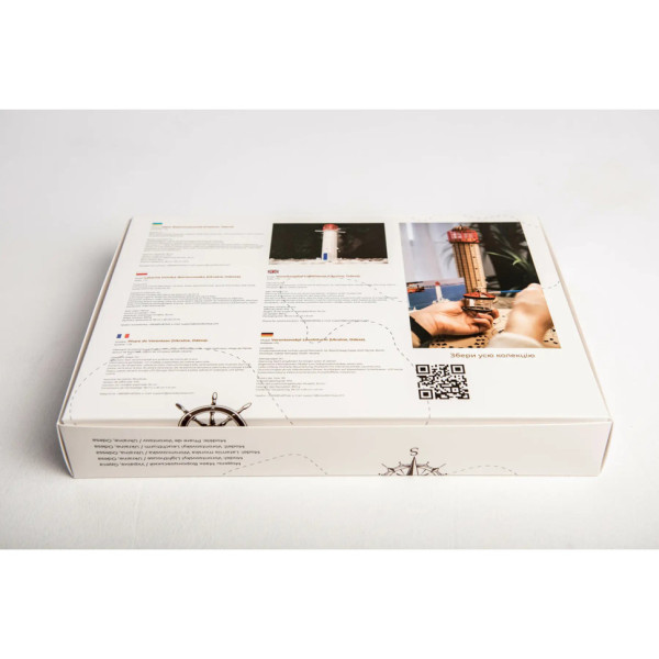 Конструктор дерев'яний 3D маяк Воронцовський (Україна, Одеса) TMP-005, 99 деталей (TMP-005)