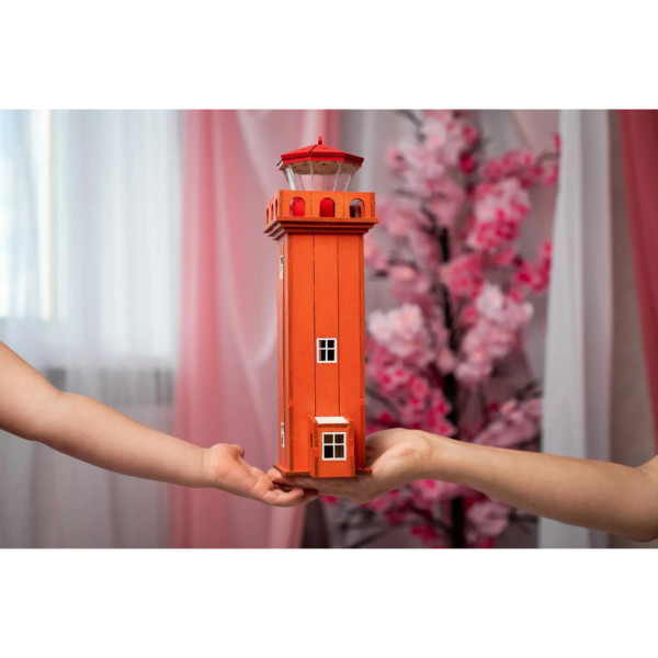 Конструктор дерев'яний 3D маяк Свортулофт (Ісландія) TMP-009, 73 деталі (TMP-009)