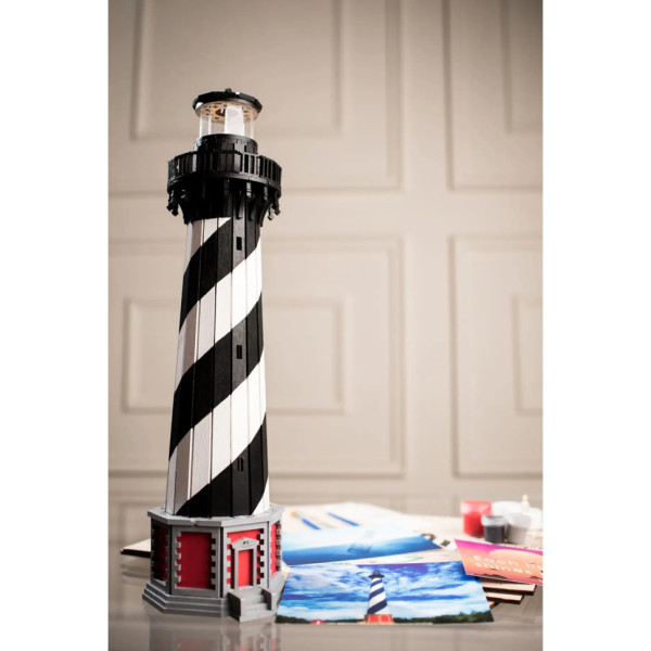 Конструктор дерев'яний 3D маяк Гаттерас (США) TMP-010, 88 деталей (TMP-010)