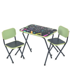 Дитячий Столик Creative Creative Creative салатовий, складаний, стільниця 60 х 40 см (Creative салатовий)