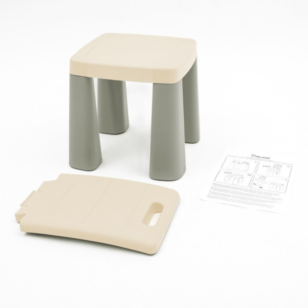 Дитячий пластиковий стільчик-табурет 04690/11 (04690/11)