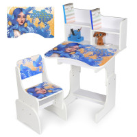 Дитяча Парта N 2071-5-1 білий, зі стільчиком (N 2071-5-1)