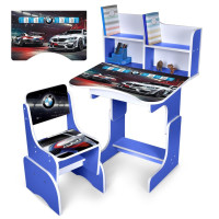Детская Парта N 2071-7-4 синий со стульчиком(N 2071-7-4)