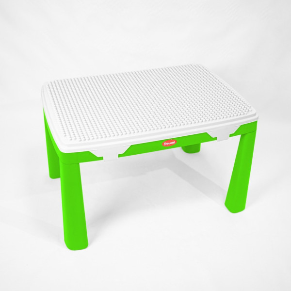 Дитячий набір "Граємось та навчаємось" 04660/2 в наборі стіл, стілець, конструктор  (04660/2)