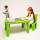 Дитячий набір "Граємось та навчаємось" 04660/2 в наборі стіл, стілець, конструктор  (04660/2)