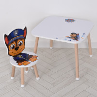 Дерев'яний дитячий столик M 502-3 зі стільчиком (M 502-3)