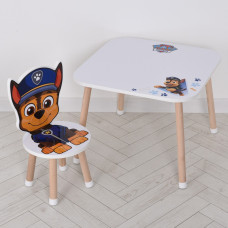 Дерев'яний дитячий столик M 502-3 зі стільчиком (M 502-3)
