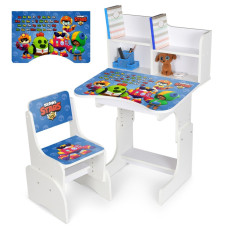 Дитяча Парта N 2071-12-1 білий, зі стільчиком (N 2071-12-1)