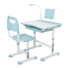Дитяча Парта M 4428-12 блакитний, зі стільчиком (M 4428-12)