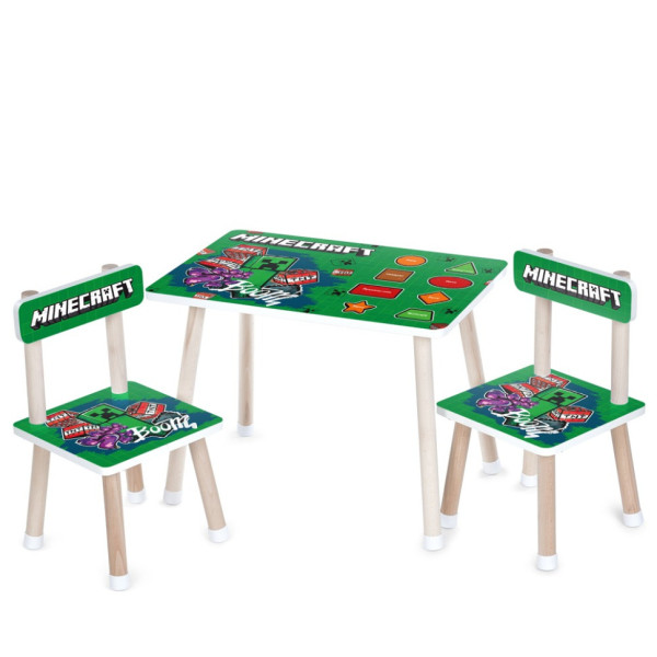 Дитячий Столик M 501-7 стільниця 60 х 40 см, 2 стільчики (M 501-7)