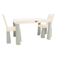 Дитячий пластиковий стіл і 2 стільці 04680/11 (04680/11)