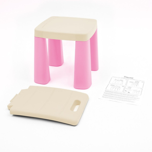 Дитячий пластиковий стільчик-табурет 04690/12 (04690/12)