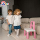 Дитячий стілець "Kids Chair" 0167TXK рожевий, до 75 кг (0167TXK)