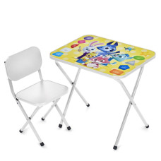 Дитячий столик складаний зі стільчиком M 5964-1 металік (M 5964-1)