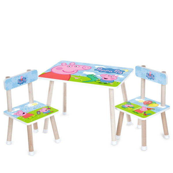 Дитячий столик M 501-15 стільниця 60 х 40 см, 2 стільчики (M 501-15)