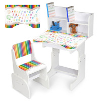 Дитяча Парта N 2071-11-1 дерево, зі стільчиком (N 2071-11-1)
