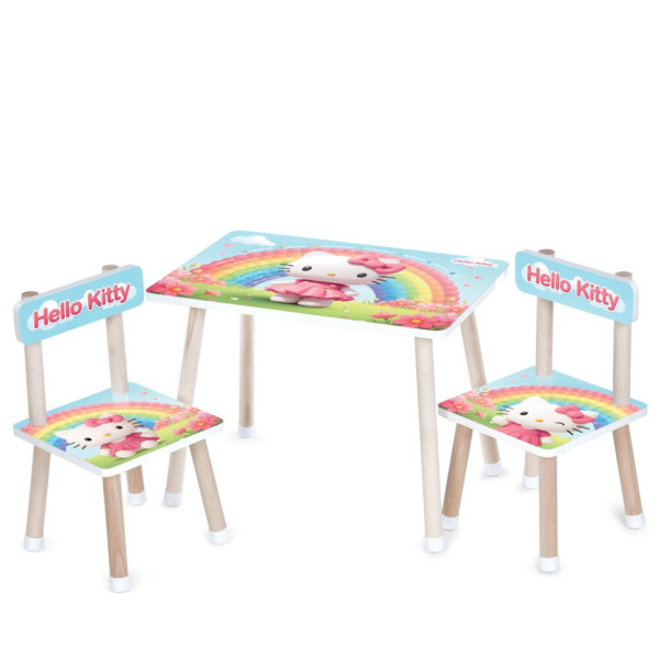 Дитячий столик M 501-34 стільниця 60 х 40 см, 2 стільчики (M 501-34)