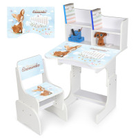 Дитяча Парта N 2071-16-1 дерево, зі стільчиком (N 2071-16-1)