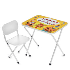 Дитячий столик складаний зі стільчиком M 5965-1 металік (M 5965-1)
