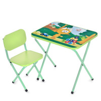 Детский столик складной со стульчиком M 5968-5 зеленый(M 5968-5)