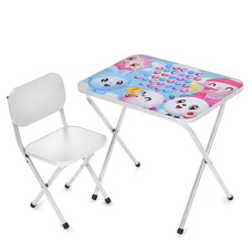 Дитячий столик складаний зі стільчиком M 5971-1 металік (M 5971-1)