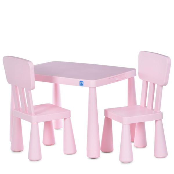 Дитячий столик M 6176-8 стільниця 76,5х54,5 см, 2 стільчики (M 6176-8)
