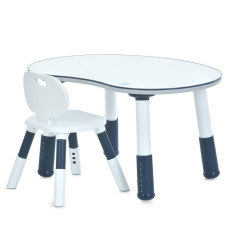 Дитячий столик M 6179-4 висота 42 х 53 см, 1 стільчик (M 6179-4)