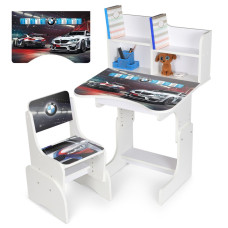 Дитяча Парта N 2071-7-1 білий, зі стільчиком (N 2071-7-1)