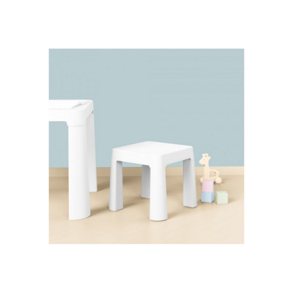 Дитячий табурет 0891TXK білий, до 75 кг 32 х 32 х 28 см (0891TXK)
