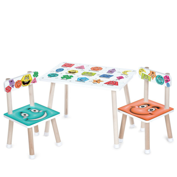 Дитячий Столик M 501-4 стільниця 60 х 40 см, 2 стільчики (M 501-4)