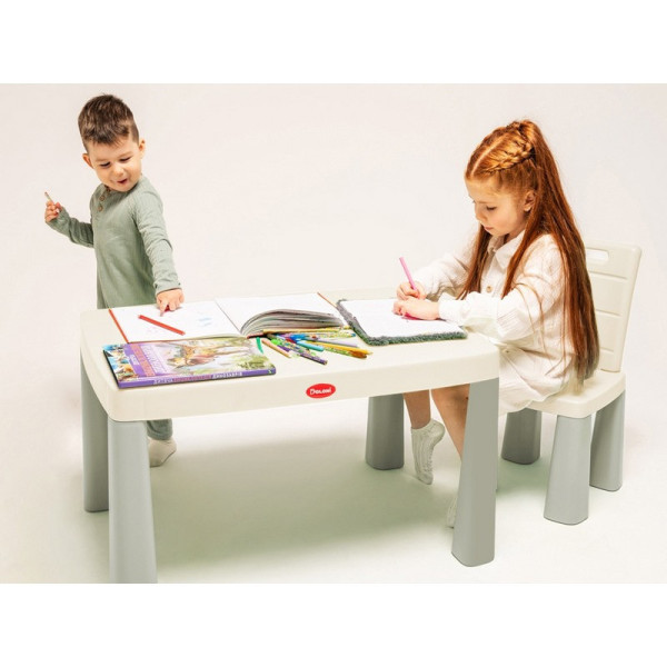 Дитячий стіл з накладкою для гри у аерохокей 04580/11 білий (04580/11)