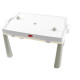 Дитячий стіл з накладкою для гри у аерохокей 04580/11 білий (04580/11)