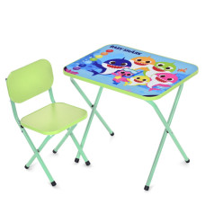 Дитячий столик складаний зі стільчиком M 5960-5 зелений (M 5960-5)