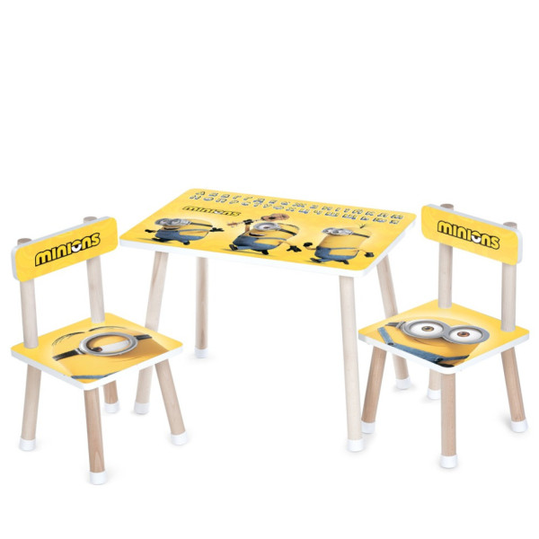 Дитячий столик M 501-27 стільниця 60 х 40 см, 2 стільчики (M 501-27)