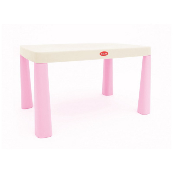 Дитячий стіл з накладкою для гри у аерохокей 04580/12 рожевий (04580/12)