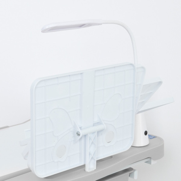 Парта M 5068-11 підставка для книги, лампа, сірий (M 5068-11)