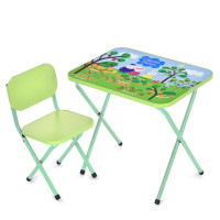 Дитячий столик складаний зі стільчиком M 5963-5 зелений (M 5963-5)