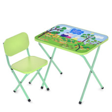 Дитячий столик складаний зі стільчиком M 5963-5 зелений (M 5963-5)