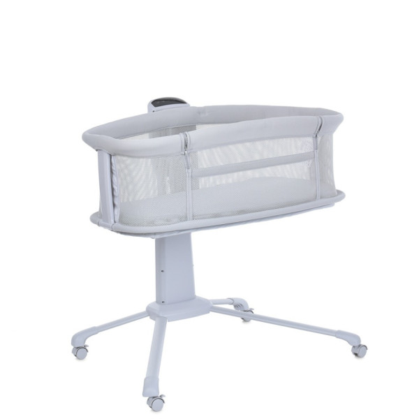 Дитяче ліжечко-люлька 3 в 1 Mastela 3328 приставна, музика, таймер, москітна сітка, білий (3328)