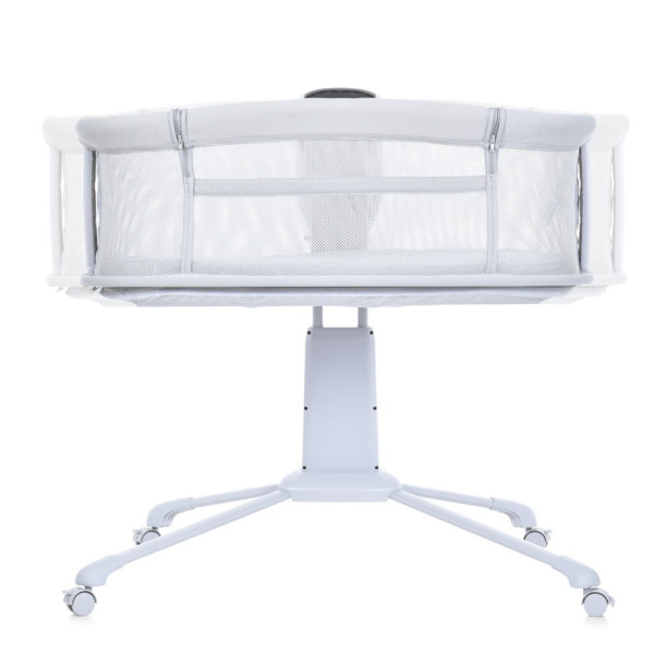 Дитяче ліжечко-люлька 3 в 1 Mastela 3328 приставна, музика, таймер, москітна сітка, білий (3328)