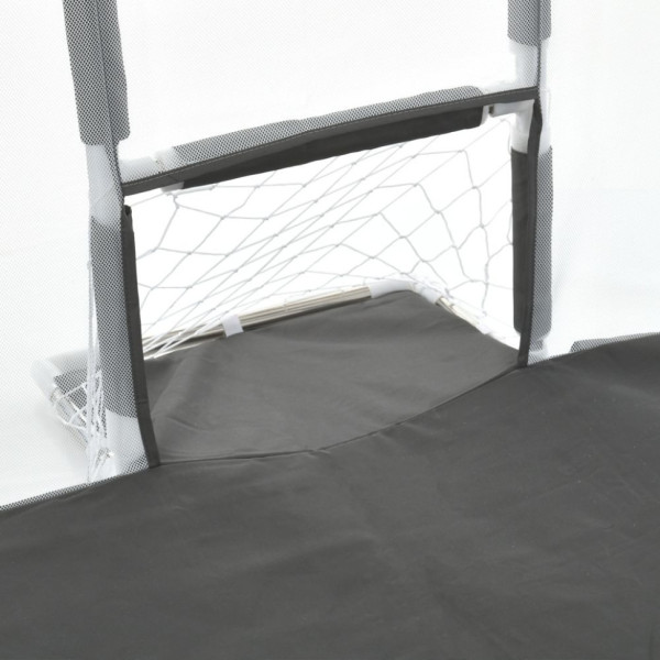 Дитячий манеж MR 1338-G, сірий, з баскетбольним кільцем (MR 1338-G)