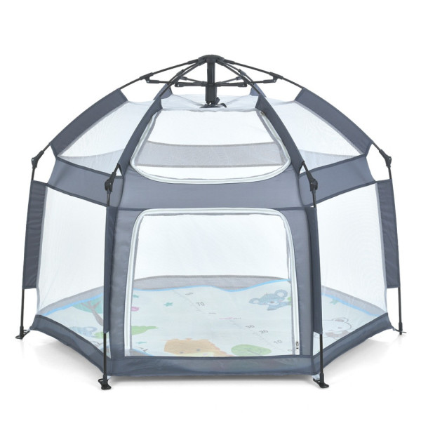 Дитячий манеж MR 1512 Silver Mist 146×127×110 см (MR 1512 Silver Mist)