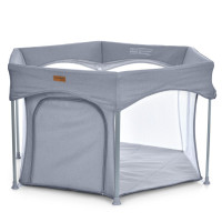 Детский манеж SWIFT 6 ME 1195 Gray 145х117х74 см(ME 1195 Gray)