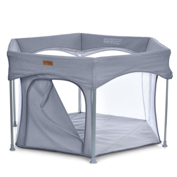 Дитячий манеж SWIFT 6 ME 1195 Gray 145х117х74 см (ME 1195 Gray)