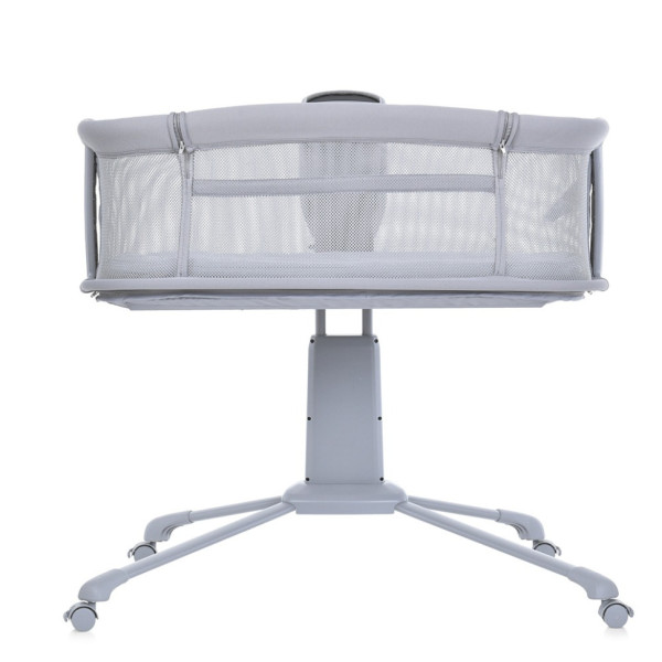 Дитяче ліжечко-люлька 3 в 1 Mastela 3378 приставна, музика, таймер, москітна сітка, білий (3378)